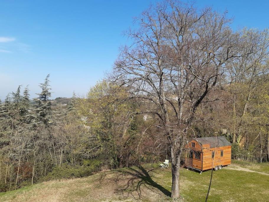 Micro Maison bois / Tiny house au calme Crest Extérieur photo